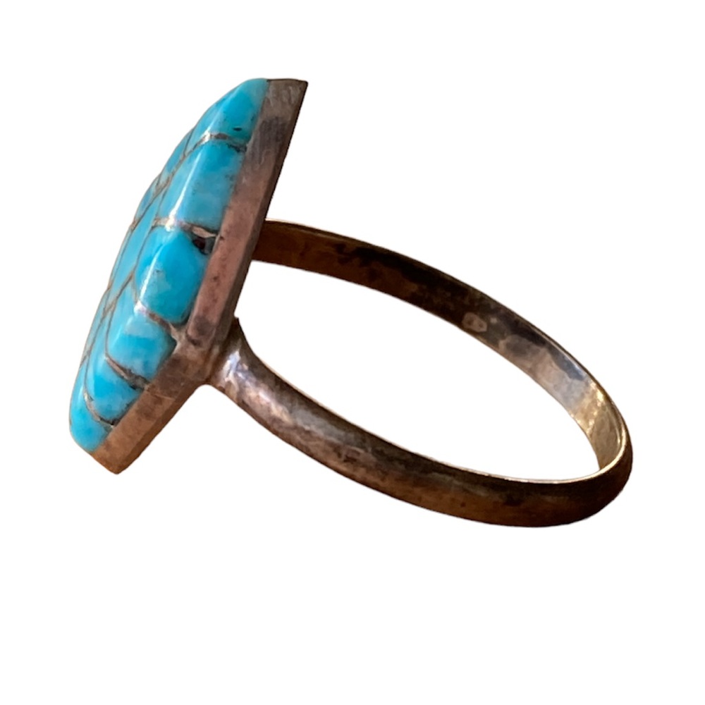 Authentic Silver & Turquoise Ring - image 2